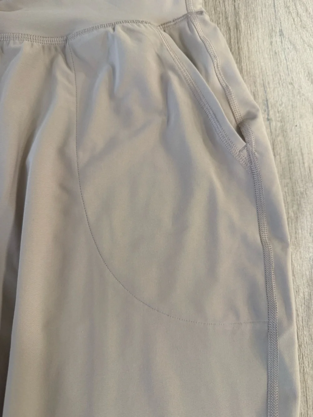 Old Navy PowerSoft High Rise Joggers Large Taupe Beige Go-Dry Active Pants